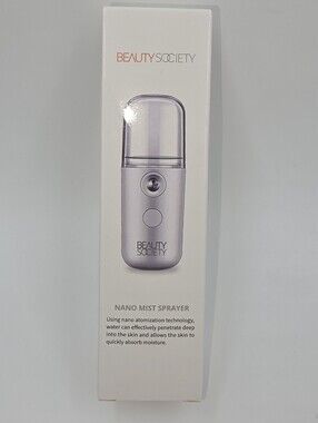 Beauty Society Nano Mist Sprayer - White